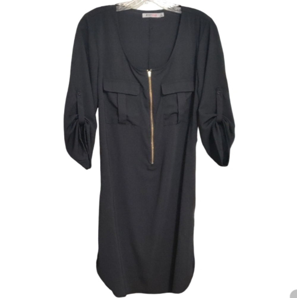 NWT Just Fab Black Dress.